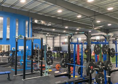 Training weight room Green Bay synergy sports athletic classes